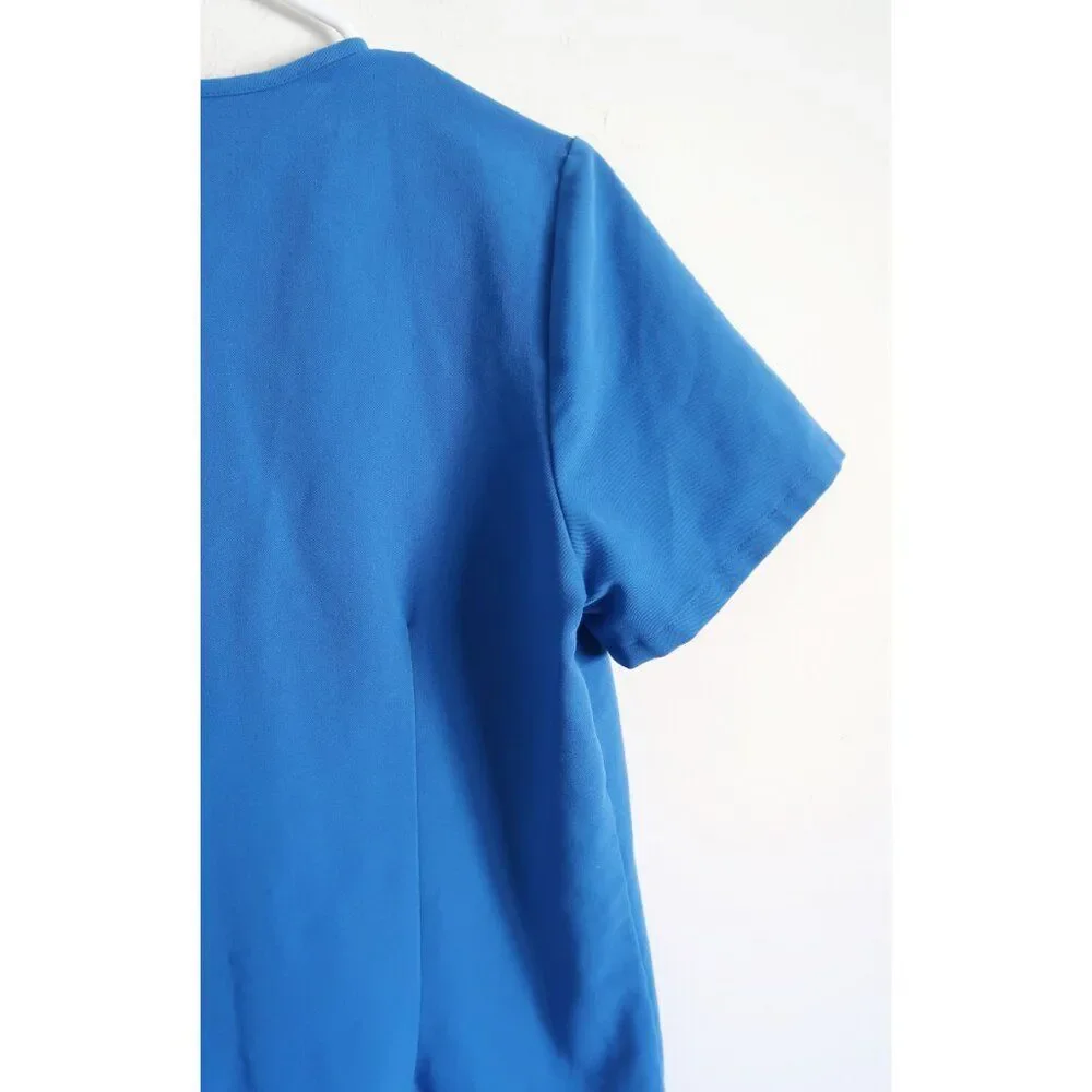FIGS Blue V-Neck Scrub Top - Size Small - Picture 6 of 8